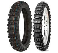 SET DE PNEUS DUNLOP 80/100-21 51M D952 (E) + 100/100-18 59M D952