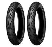 SET DE PNEUS DUNLOP 90/90-18 51H + 110/90-18 61H ARROWMAX GT601