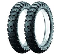 SET DE PNEUS DUNLOP 90/90-21 54S + 140/80-18 70R D908 RR