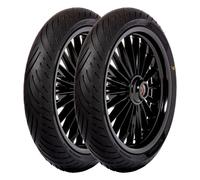 SET DE PNEUS EUROGRIP 100/90-10 56J + 100/90-14 57P BEE CONNECT