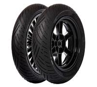 SET DE PNEUS EUROGRIP 100/90-10 56J + 140/70-14 68S BEE CONNECT