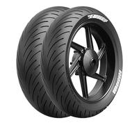 SET DE PNEUS EUROGRIP 110/80-17 57H + 140/70-17 66H ROADHOUND