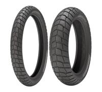 SET DE PNEUS EUROGRIP 120/70-19 60V + 170/60-17 72V TRAILHOUND WILD M+S