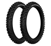 SET DE PNEUS EUROGRIP 90/100-21 57R + 140/80-18 70R CLIMBER XC