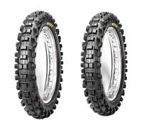 SET DE PNEUS MAXXIS 90/100-16 52M + 120/100-18 68M M7312 MAXXCROSS