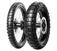 SET DE PNEUS METZELER 100/90-19 57S + 170/60-17 72T KAROO 4 M+S