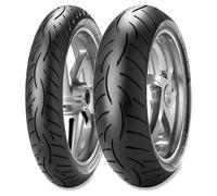 SET DE PNEUS METZELER 110/80-18 (58W) + 160/60-18 (70W) ROADTEC Z8 INTERACT (M)