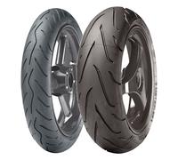 SET DE PNEUS METZELER 120/70-17 (58W) + 160/60-17 (69W) SPORTEC M3