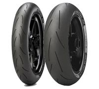 SET DE PNEUS METZELER 120/70-17 RACETEC RR K1 DOT22 + 160/60-17 RACETEC RR K2 D