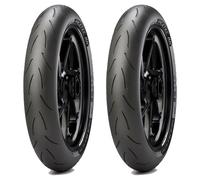 SET DE PNEUS METZELER 120/70-17 RACETEC RR K2 + 140/70-17 RACETEC RR K1