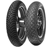 SET DE PNEUS METZELER 2.50-17 43P ME 22 + 110/90-16 59S PERFECT ME 77