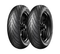 SET DE PNEUS METZELER 3.50-10 59J + 130/70-13 63P ROADTEC SCOOTER
