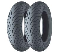 SET DE PNEUS MICHELIN 100/80-14 48P + 120/70-14 61P CITY GRIP