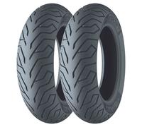 SET DE PNEUS MICHELIN 100/80-14 48P + 90/90-12 54P CITY GRIP