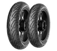 SET DE PNEUS MICHELIN 100/80-14 48S + 130/60-13 60S CITY GRIP SAVER