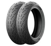 SET DE PNEUS MICHELIN 120/60-17 (55W) + 190/50-17 (73W) ROAD 6