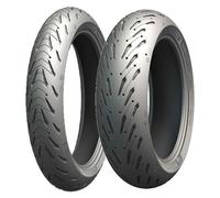 SET DE PNEUS MICHELIN 120/60-17 (55W) ROAD 5 + 190/55-17 (75W) ROAD 5 DOT 2021