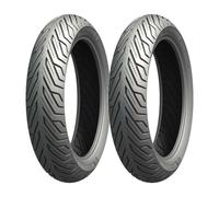 Michelin Pneu moto City Grip 2 TL 53L Touring avant Argenté 100/80 R10