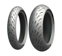 SET DE PNEUS MICHELIN 120/70-17 (58W) + 190/55-17 (75W) POWER 5
