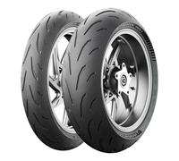 SET DE PNEUS MICHELIN 120/70-17 (58W) + 190/55-17 (75W) POWER 6