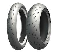 SET DE PNEUS MICHELIN 120/70-17 (58W) + 200/55-17 (78W) POWER GP