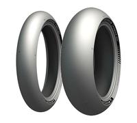 SET DE PNEUS MICHELIN 120/70-17 (58W) + 200/55-17 (78W) POWER SLICK EVO 2 NHS