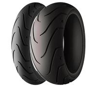 SET DE PNEUS MICHELIN 120/70-19 (60W) + 140/75-15 65H SCORCHER 11