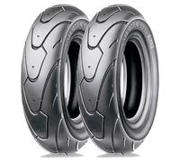 SET DE PNEUS MICHELIN 120/90-10 57L + 120/70-12 51L BOPPER
