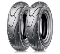 SET DE PNEUS MICHELIN 130/90-10 61L + 120/70-12 51L BOPPER