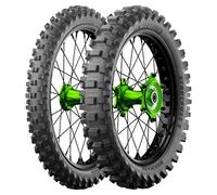 SET DE PNEUS MICHELIN 80/100-21 51M + 110/100-18 64M STARCROSS 6 MEDIO/DURO
