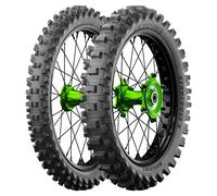SET DE PNEUS MICHELIN 80/100-21 51M + 110/100-18 64M STARCROSS 6 MEDIO/MORBIDO