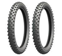 SET DE PNEUS MICHELIN 80/100-21 51R + 100/90-19 57R TRACKER
