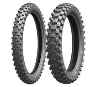 SET DE PNEUS MICHELIN 80/100-21 51R + 120/80-19 63R TRACKER