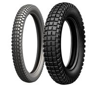 SET DE PNEUS MICHELIN 80/100-21 TRIAL LIGHT + 4.00-18 TRIAL COMP X11