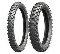 SET DE PNEUS MICHELIN 90/90-21 54R + 120/80-19 63R TRACKER