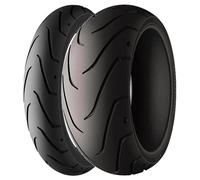 SET DE PNEUS MICHELIN SCORCHER 11 H.D. 130/60-21 + 200/55-17 DOT22