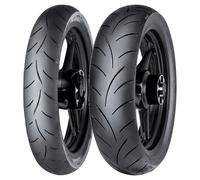 SET DE PNEUS MITAS 100/90-17 55S + 130/70-17 62H MC50
