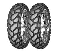 SET DE PNEUS MITAS 100/90-19 57H + 140/80-17 69H ENDURO TRAIL + M+S