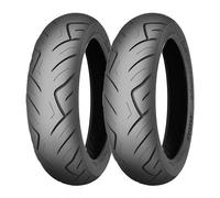 SET DE PNEUS MITAS 100/90-19 57H + 150/80-16 77H CUSTOM FORCE