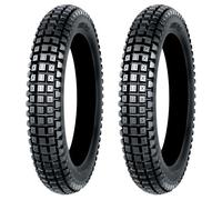 SET DE PNEUS MITAS 100/90-19 57T + 120/90-18 65T ENDURO TRAIL XT + M+S
