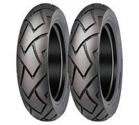 SET DE PNEUS MITAS 110/80-19 59V + 120/90-17 64H TERRAFORCE-R