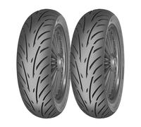 Mitas Touring Force-sc 51s Tl Scooter Tire Noir 120 / 70 / R12