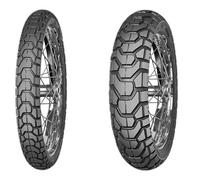 SET DE PNEUS MITAS 120/70-16 57S + 150/70-14 66S ENDURO TRAIL ADVENTURE 2 M+S