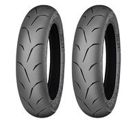 SET DE PNEUS MITAS 130/70-12 62P + 120/70-12 51P MC-34