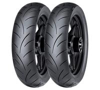 SET DE PNEUS MITAS 130/70-17 62H + 120/90-18 65H MC50