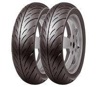 SET DE PNEUS MITAS 130/70-17 62S + 130/70-17 62R MC25 BOGART