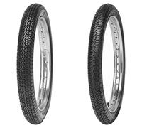 SET DE PNEUS MITAS 2.75-17 47J B7 + 2.50-16 42J B8