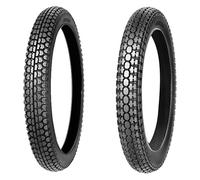 Pneu MOTO Mitas H02 4.00-19 TT 71P roue arrière, Composé de caoutchouc Super Side, Roue avant