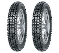 SET DE PNEUS MITAS 3.50-18 62S + 4.00-19 71S E-05 M+S
