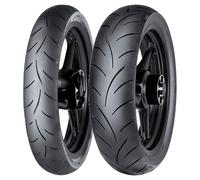 SET DE PNEUS MITAS 80/100-17 46S + 140/80-17 69H MC50